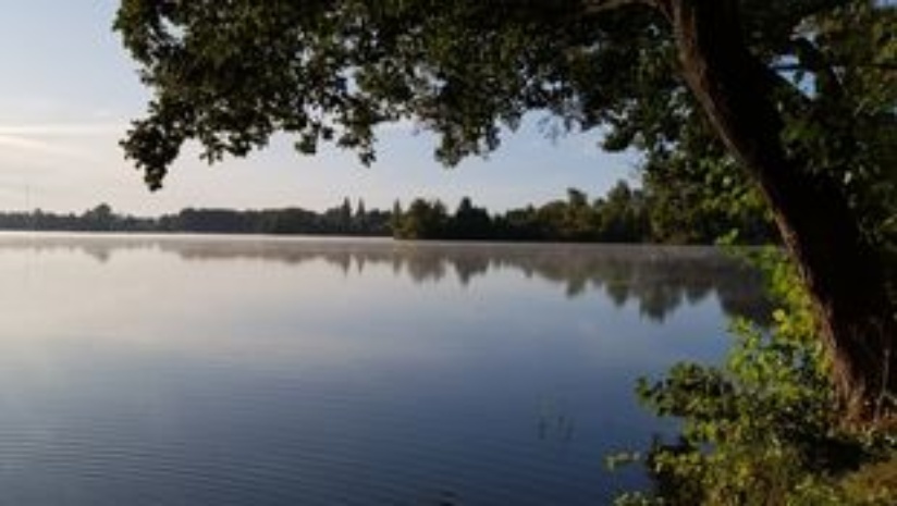 Dom und Burgsee im Herbst