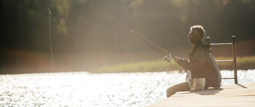 Angler am Steg © MV-T/Roth