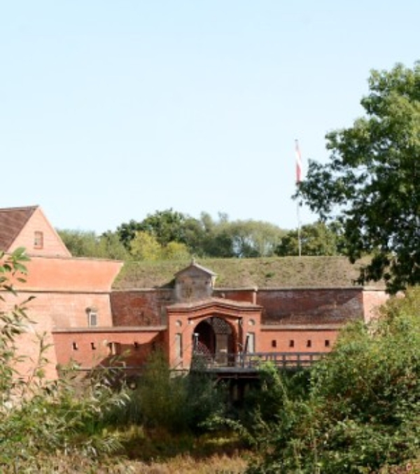 Eingangsportal der Festung Dömitz