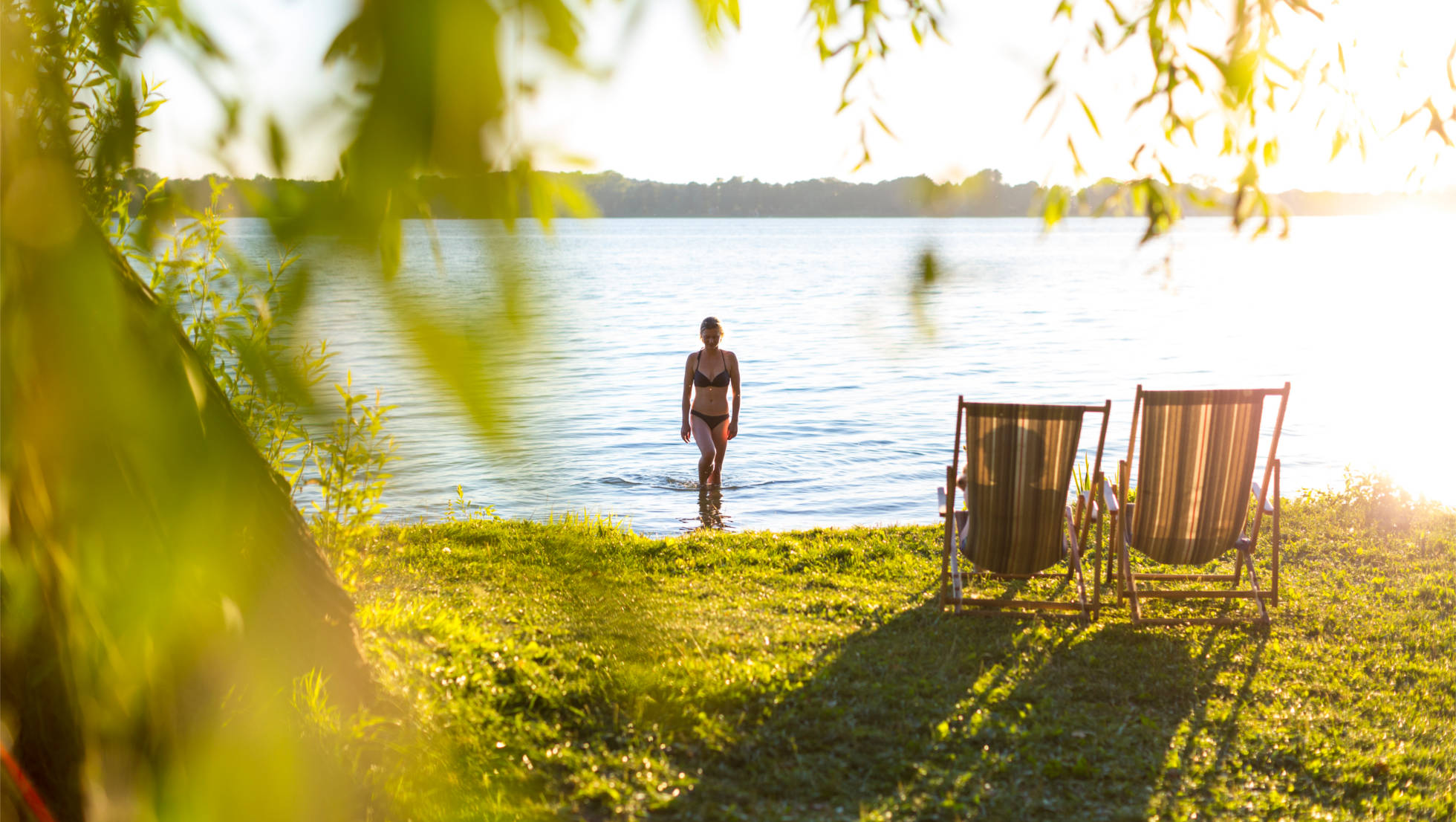 Am Plauer See bei Zislow, Campingplatz Zwei Seen