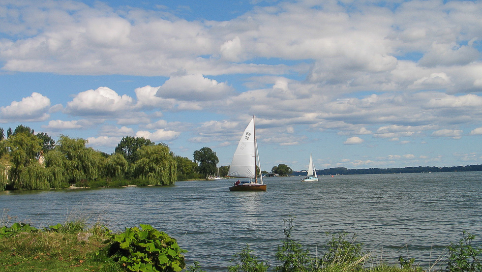 Boot auf dem Schweriner See - Cornelia Böttcher