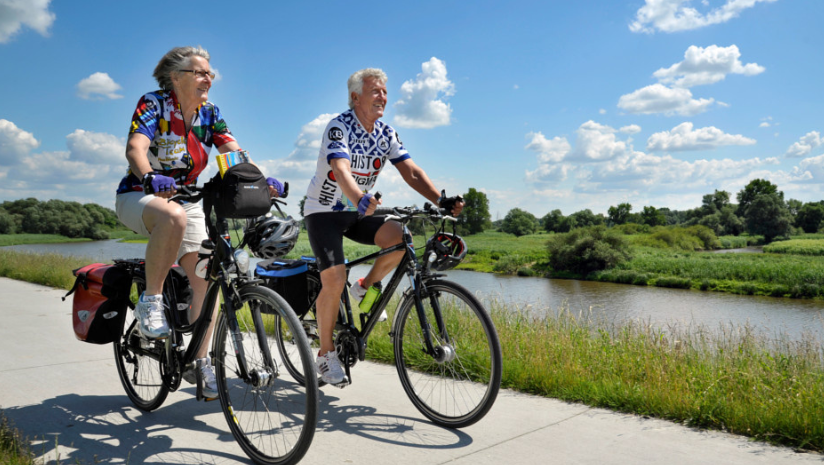 Nordabschnitt vom Elberadweg