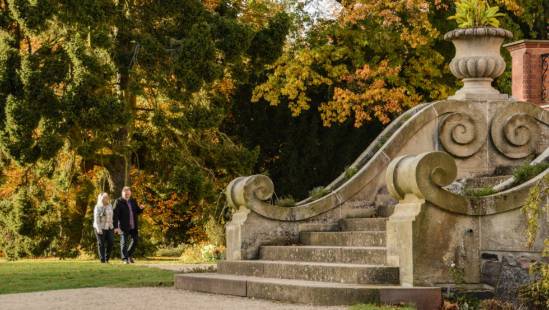 Schloss Wiligrad im Herbst