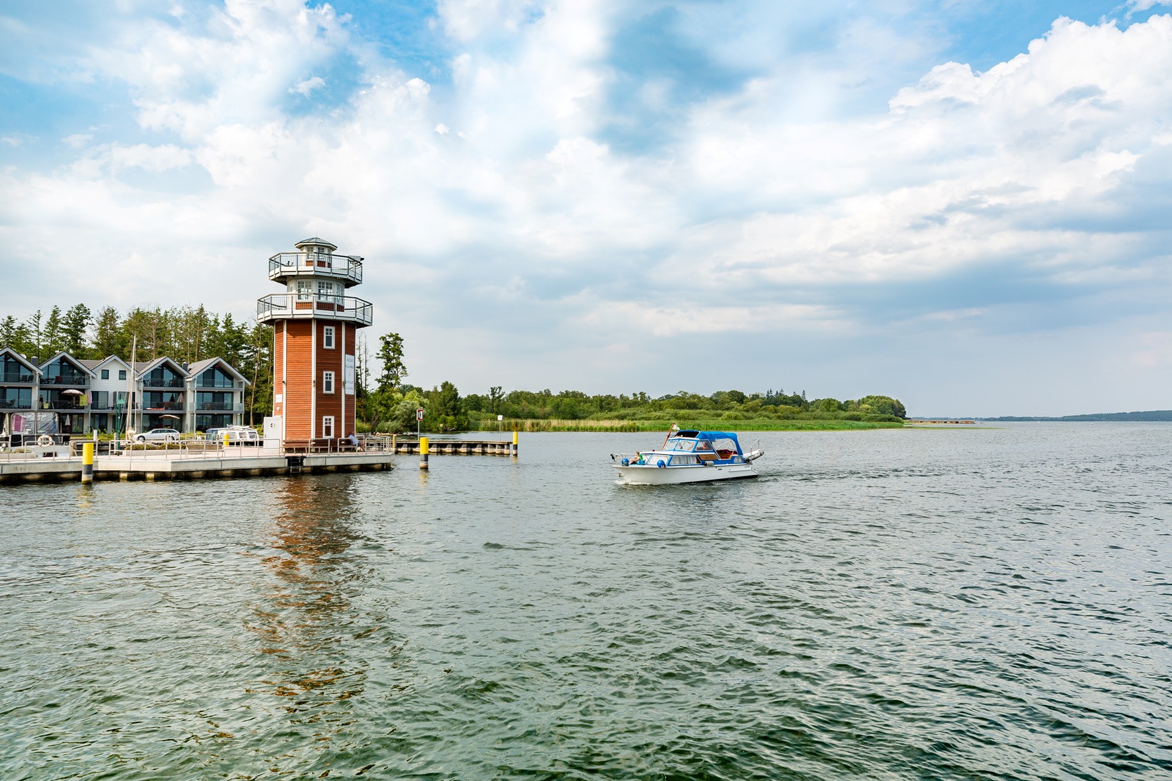 Der Leuchtturm am Plauer See