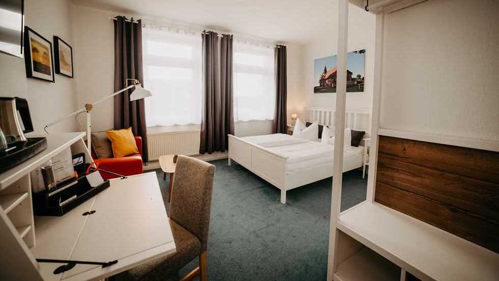 Doppelzimmer Hotel Garni Villa am Schaalsee Familie Lemm