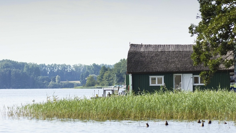 Bootshaus Ferienpark Seehof direkt am Schweriner Außensee