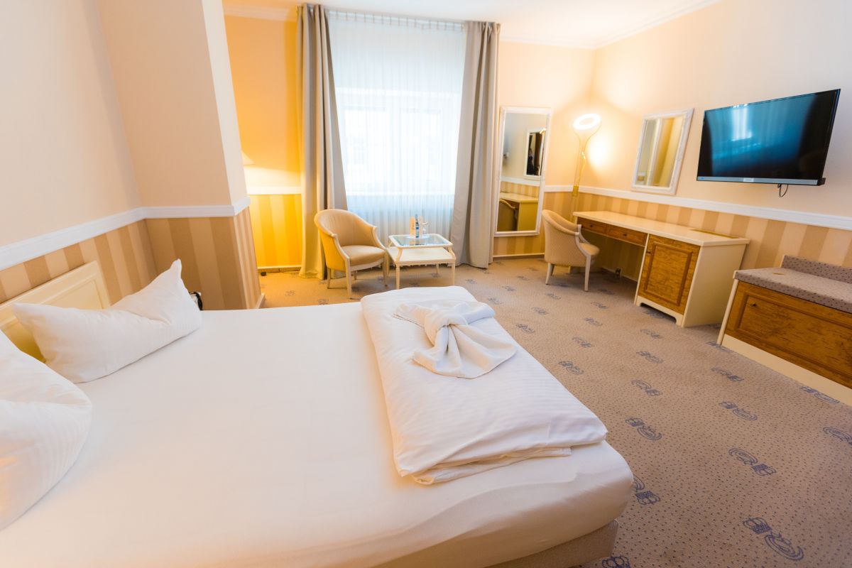 Hotel Erbprinz-Franz. Zimmer