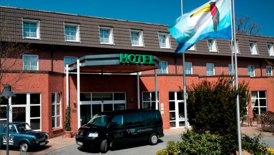Am Rande der Lewitz liegt das Van der Valk Hotel Spornitz