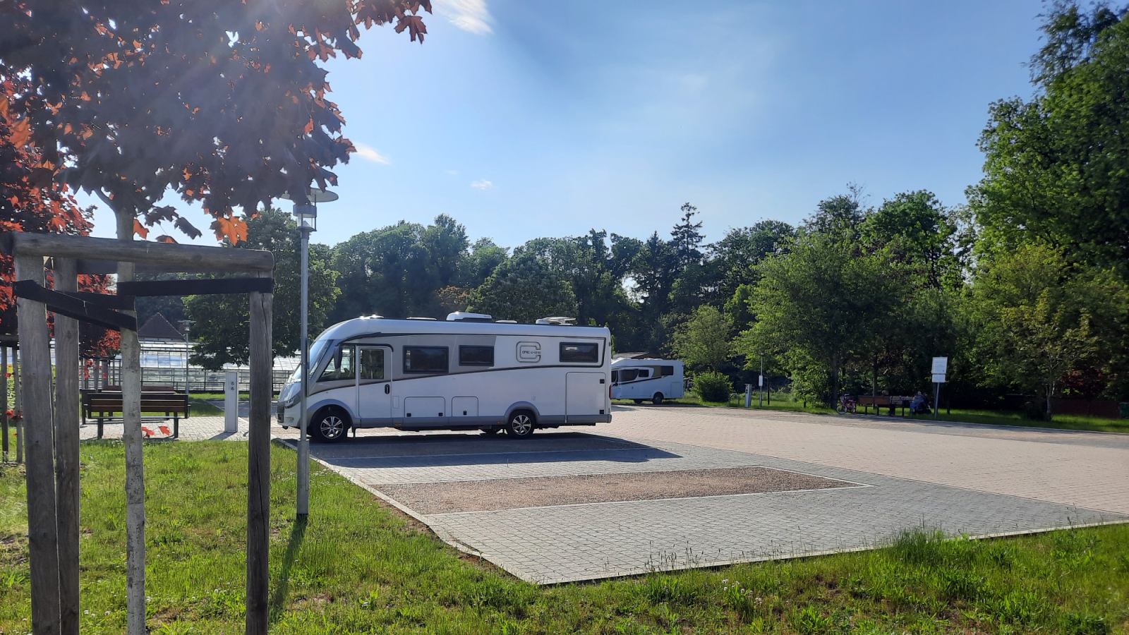 wohnmobilstellplatz Ludwigslust am Schlossgarten