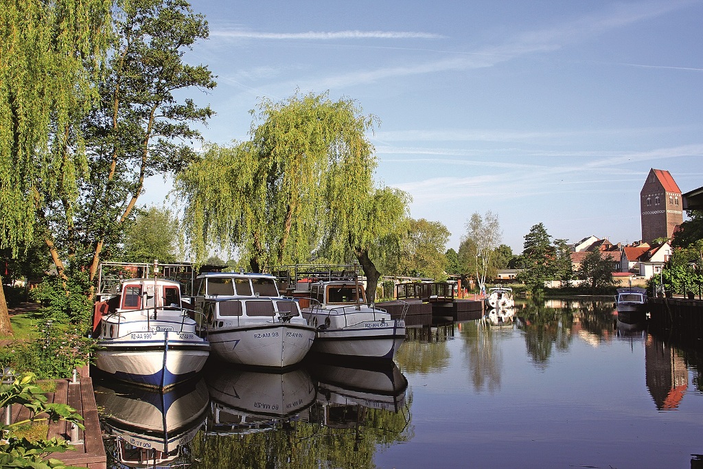 Der Bootsanleger Parchim Fischerdamm