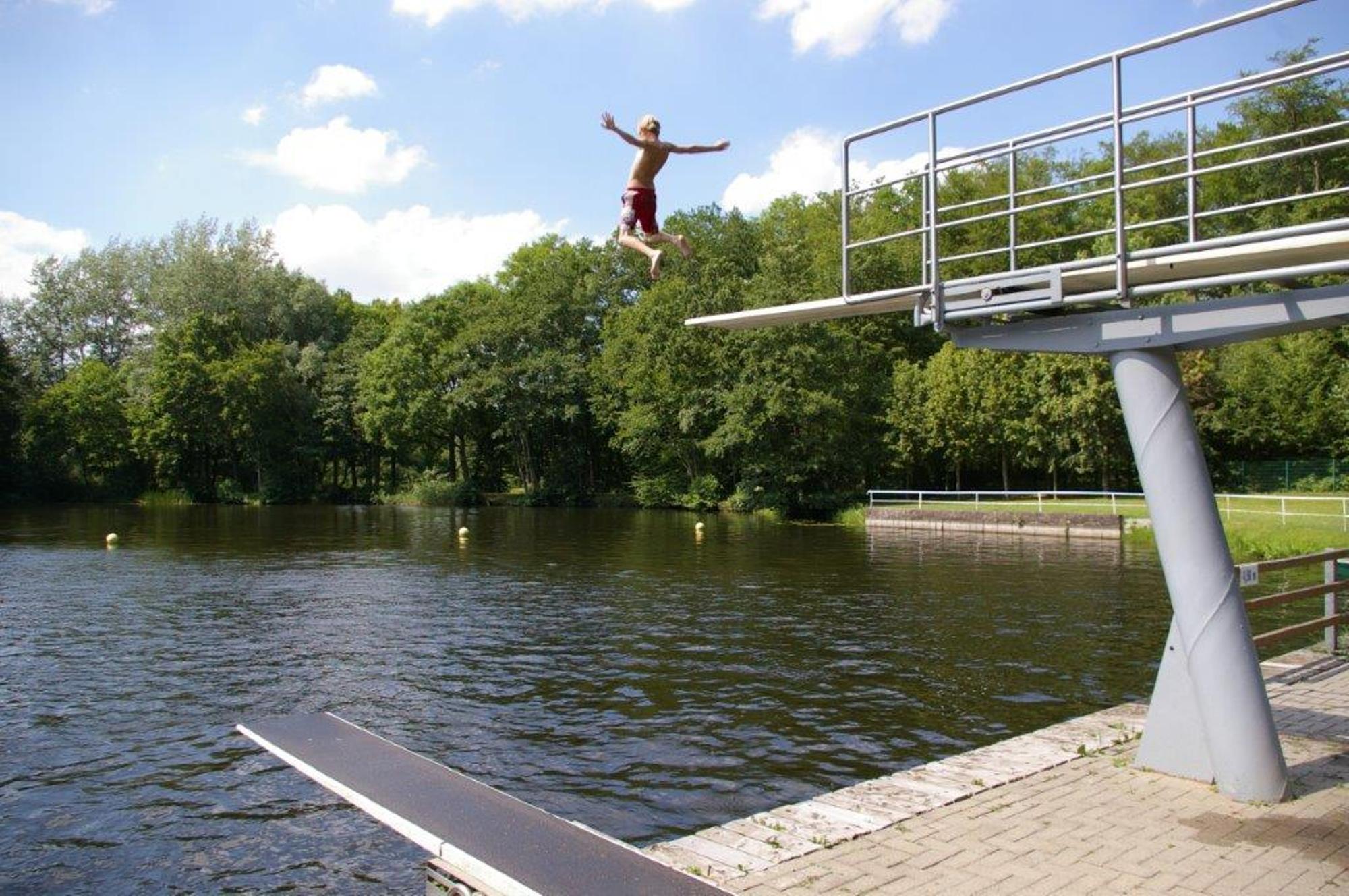 Waldbad im Naturschutzgebiet Bekow bei Hagenow