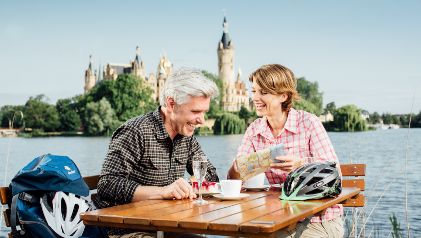 Kaffee mit Schlossblick - Foto: Timo Roth