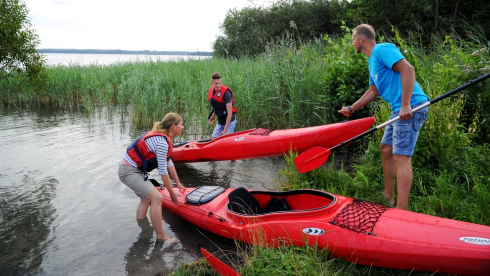 Kanufahren in Westmecklenburg, zum Beispiel am Schweriner See