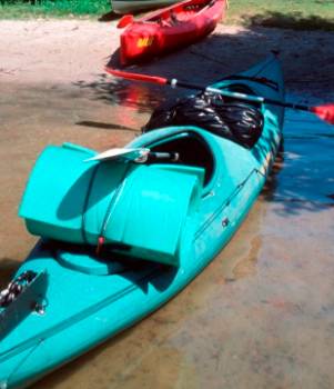 Paddler in Warin